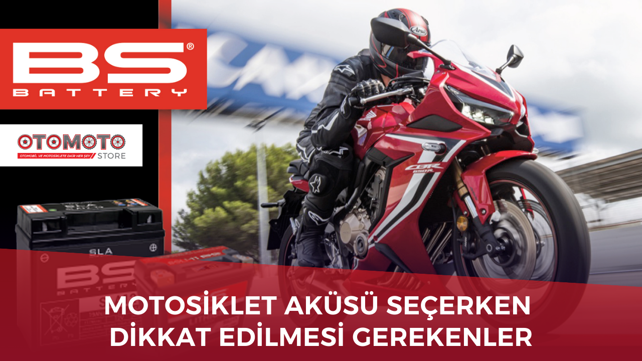 Motosiklet Aküsü Seçerken Dikkat Edilmesi Gerekenler